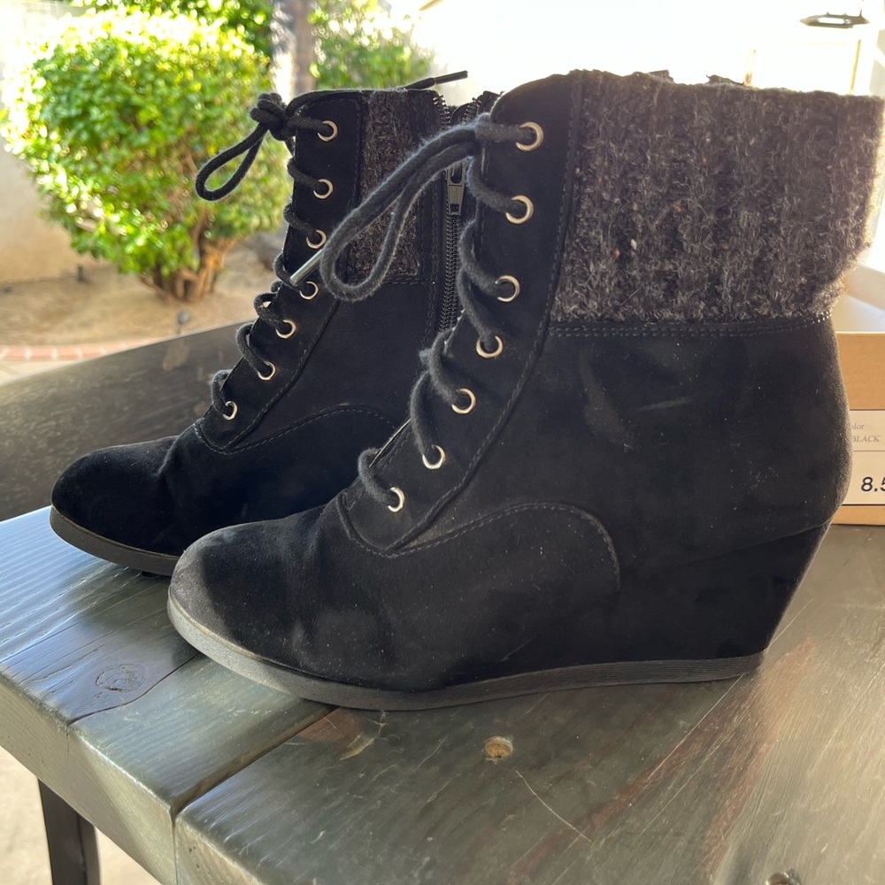 American Authen Heritage black boots